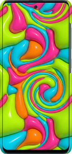 3D пластиковий матовий чехол Y2K Jelly Dream для Samsung Galaxy A51 2020 A515F - 6780m-1827 изображение 