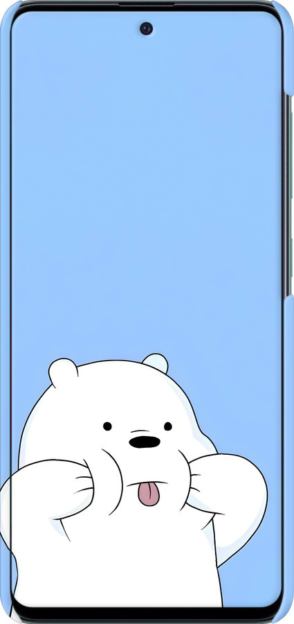 3D пластиковий матовий чехол Милий ведмедик для Samsung Galaxy A51 2020 A515F - 6357m-1827 изображение 