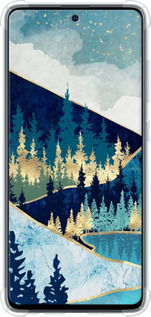 Силикон с усиленными углами чехол № 5428 для Samsung Galaxy A51 2020 A515F - 5428sp-1827 изображение 