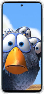 Силикон с усиленными углами чехол Angry Birds для Samsung Galaxy A51 2020 A515F - 6008sp-1827 изображение 