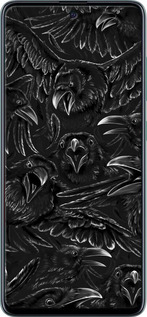 2D пластиковий чехол Вороня лють для Samsung Galaxy A51 2020 A515F - 6474t-1827 изображение 