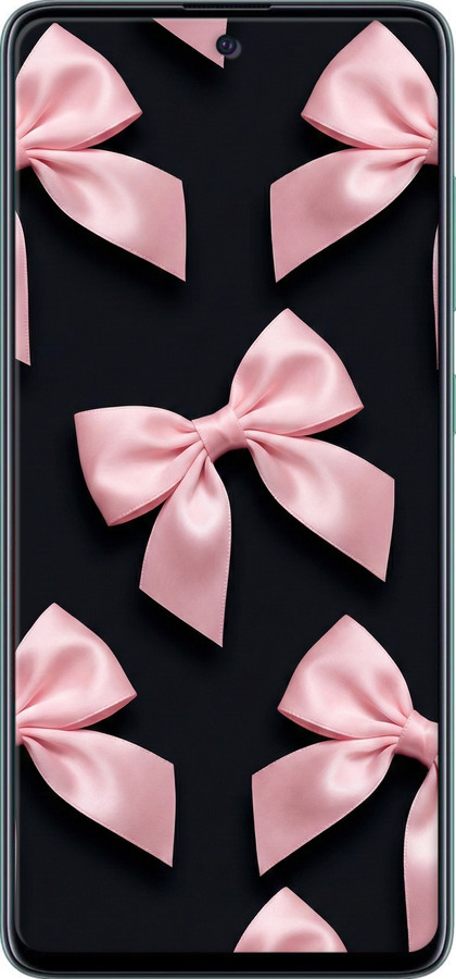 2D пластиковый чехол Coquette Ribbons Dark Coquette для Samsung Galaxy A51 2020 A515F - 6767t-1827 изображение 