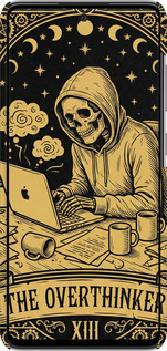 3D пластиковый матовый чехол The Overthinker для Samsung Galaxy A52s 5G A528B - 6774m-2583 изображение 