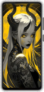Чехол Bumper чехол Аниме демон 2 для Samsung Galaxy A52s 5G A528B - 6309pc-2583 изображение 