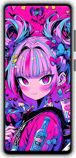 Чохол Bumper чехол Аніме мілаха для Samsung Galaxy A52 - 6314pc-2251 изображение 
