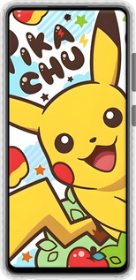 Чехол Bumper чехол Пикачу 2 для Samsung Galaxy A52s 5G A528B - 6391pc-2583 изображение 