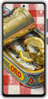 Чехол Bumper чехол Vintage Sardine Tin Phone для Samsung Galaxy A52s 5G A528B - 6772pc-2583 изображение 