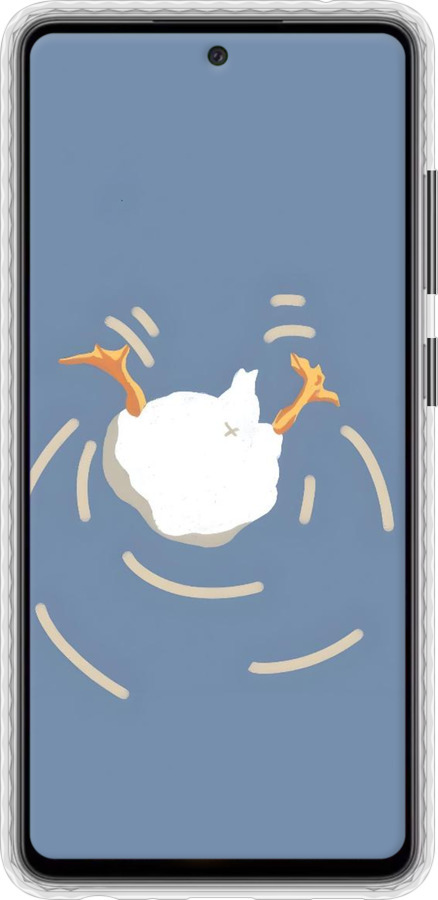 Чехол Bumper чехол Гусь ныряет для Samsung Galaxy A52s 5G A528B - 6275pc-2583 изображение 