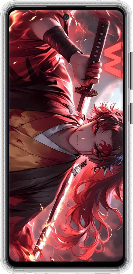Чохол Bumper чехол Аниме воин для Samsung Galaxy A52s 5G A528B - 6281pc-2583 изображение 