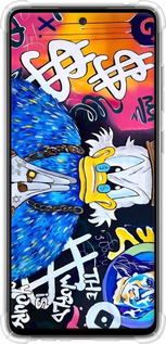 Силикон с усиленными углами чехол Скрудж 2 для Samsung Galaxy A52s 5G A528B - 6285sp-2583 изображение 