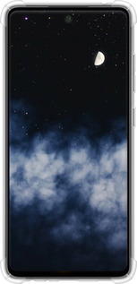 Силикон с усиленными углами чехол Ночное небо для Samsung Galaxy A52 - 6450sp-2251 изображение 