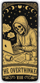 Силикон с усиленными углами чехол The Overthinker для Samsung Galaxy A52s 5G A528B - 6774sp-2583 изображение 