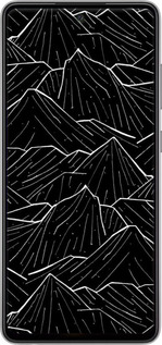 2D пластиковий чехол Із зображенням Темних гір для Samsung Galaxy A52s 5G A528B - 6489t-2583 изображение 