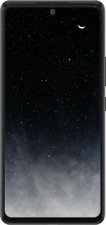 TPU чехол Голубые облака, Голубая луна для Samsung Galaxy A53 A536E - 6396b-2585 изображение 