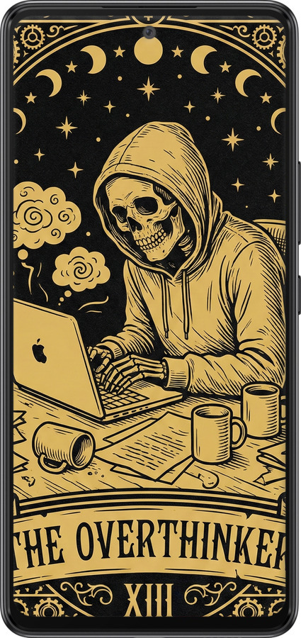 TPU чехол The Overthinker для Samsung Galaxy A53 A536E - 6774b-2585 изображение 