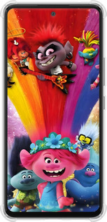 Силіконовий протиударний с посиленими кутами чехол Тролі для Samsung Galaxy A53 A536E - 6343sp-2585 изображение 
