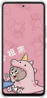 Силикон с усиленными углами чехол Том и джерри 2 для Samsung Galaxy A53 A536E - 6359sp-2585 изображение 