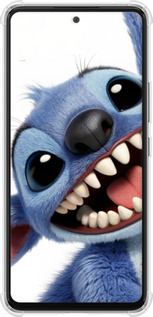 Силикон с усиленными углами чехол Стич для Samsung Galaxy A53 A536E - 6684sp-2585 изображение 