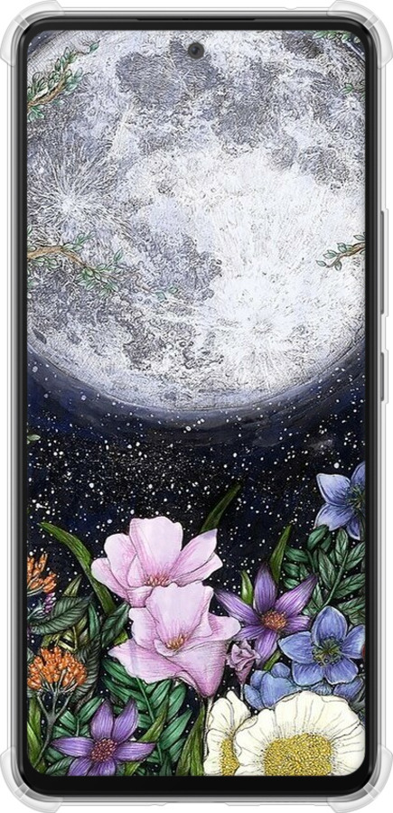 Силикон с усиленными углами чехол Полночь в саду II для Samsung Galaxy A53 A536E - 6424sp-2585 изображение 