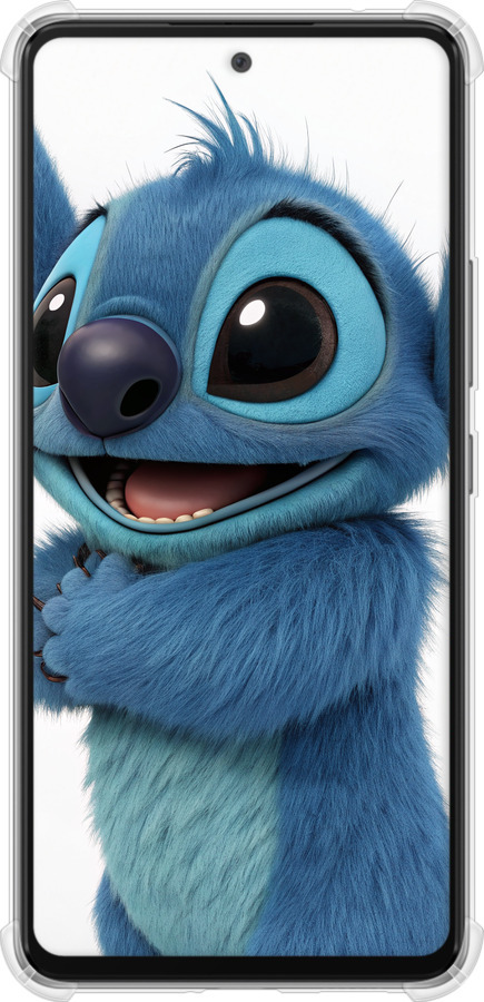 Силикон с усиленными углами чехол Стич 1 для Samsung Galaxy A53 A536E - 6686sp-2585 изображение 