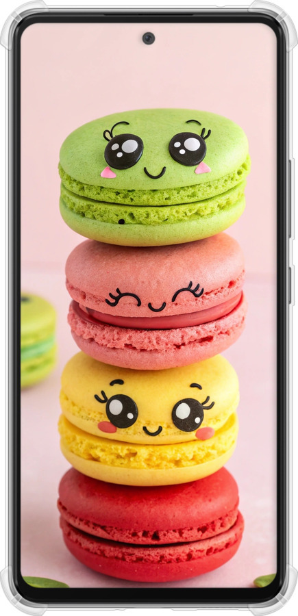 Силикон с усиленными углами чехол Печенье для Samsung Galaxy A53 A536E - 6693sp-2585 изображение 