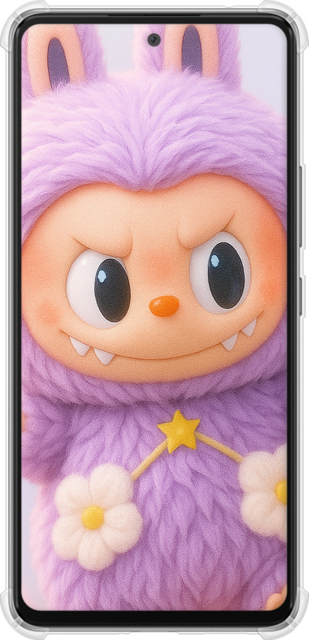 Силикон с усиленными углами чехол Лабубу для Samsung Galaxy A53 A536E - 6708sp-2585 изображение 