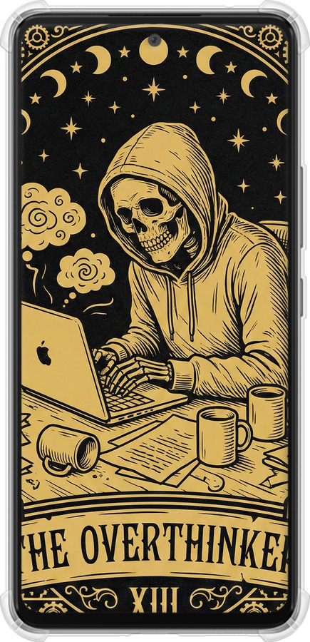 Силикон с усиленными углами чехол The Overthinker для Samsung Galaxy A53 A536E - 6774sp-2585 изображение 