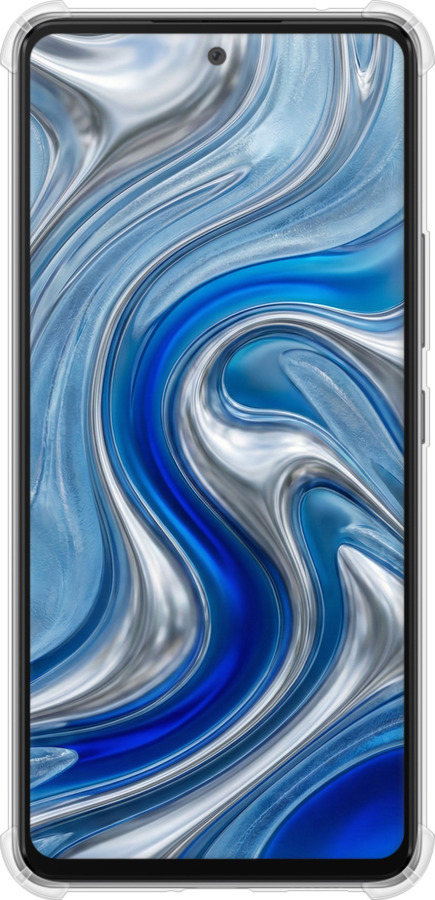 Силіконовий протиударний с посиленими кутами чехол Liquid Chrome для Samsung Galaxy A53 A536E - 6781sp-2585 изображение 