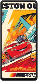 Силиконовый чехол Тачки для Samsung Galaxy A53 A536E - 6288u-2585 изображение 