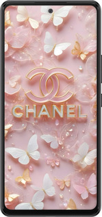 Силиконовый чехол Шанель для Samsung Galaxy A53 A536E - 6366u-2585 изображение 