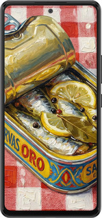 Силиконовый чехол Vintage Sardine Tin Phone для Samsung Galaxy A53 A536E - 6772u-2585 изображение 