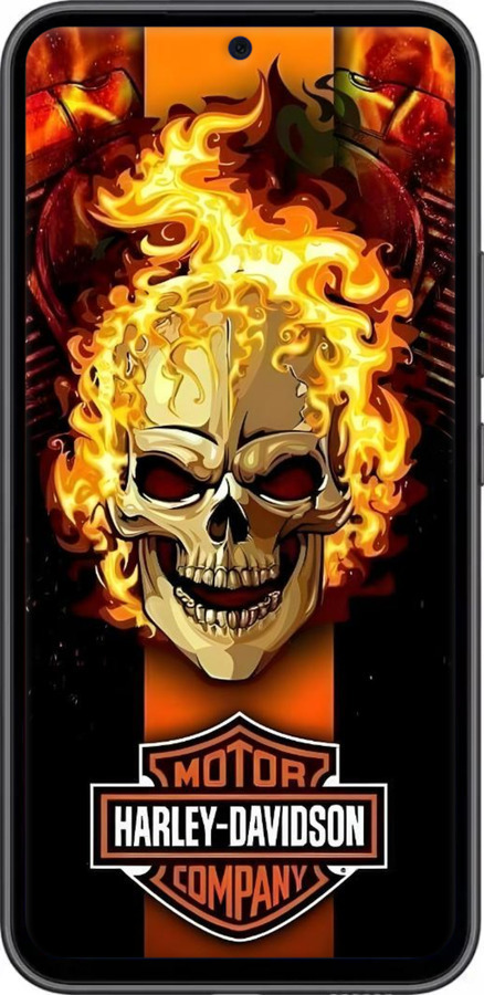 TPU чехол Харлей девидсон для Samsung Galaxy A54 A546E - 6370b-2935 изображение 