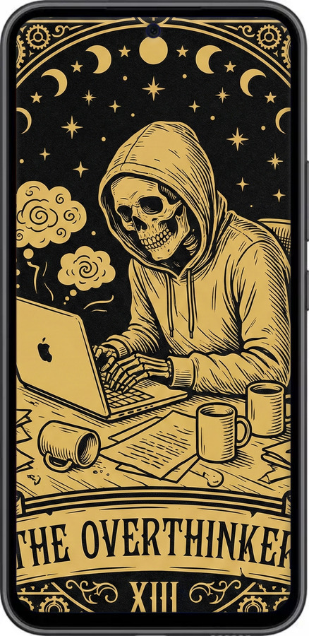 TPU чехол The Overthinker для Samsung Galaxy A54 A546E - 6774b-2935 изображение 