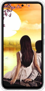 Силикон с усиленными углами чехол Sunset для Samsung Galaxy A54 A546E - 6607sp-2935 изображение 