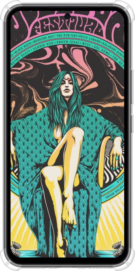 Силикон с усиленными углами чехол № 5385 для Samsung Galaxy A54 A546E - 5385sp-2935 изображение 