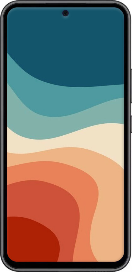 Силиконовый чехол В стиле ретро с волнами для Samsung Galaxy A54 A546E - 6531u-2935 изображение 