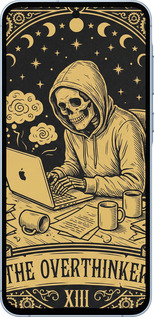 TPU чехол The Overthinker для Samsung Galaxy A55 - 6774b-3617 изображение 