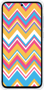 Силіконовий протиударний с посиленими кутами чехол Шеврон v2 для Samsung Galaxy A55 - 1057sp-3617 изображение 