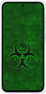 Силіконовий протиударний с посиленими кутами чехол biohazard 30 для Samsung Galaxy A55 - 4848sp-3617 изображение 