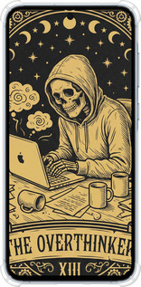 Силикон с усиленными углами чехол The Overthinker для Samsung Galaxy A55 - 6774sp-3617 изображение 