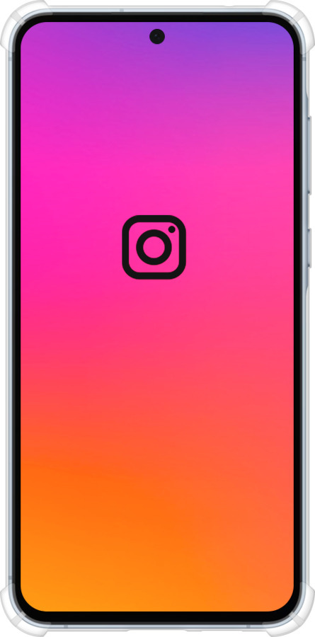 Силіконовий протиударний с посиленими кутами чехол Instagram для Samsung Galaxy A55 - 4273sp-3617 изображение 