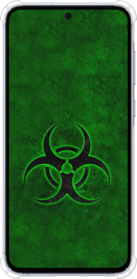 Силіконовий протиударний с посиленими кутами чехол biohazard 30 для Samsung Galaxy A55 - 4848sp-3617 изображение 