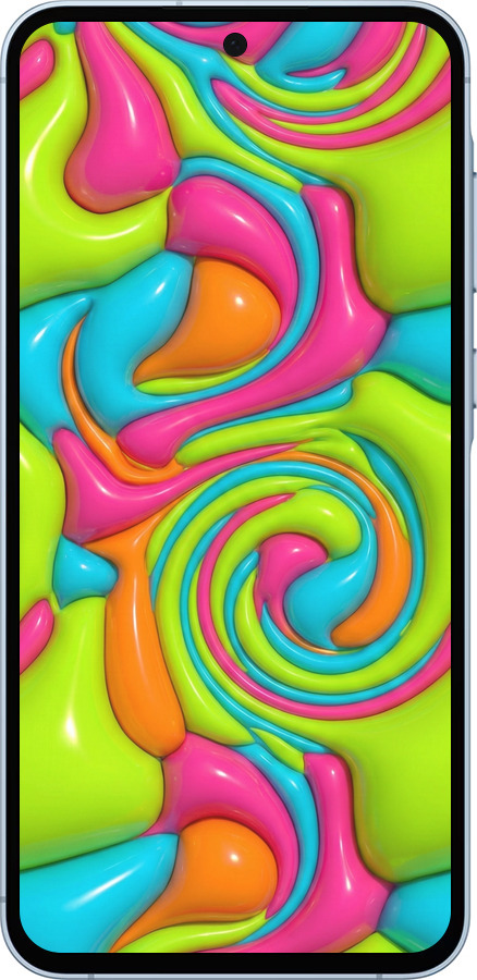 Силіконовий чехол Y2K Jelly Dream для Samsung Galaxy A55 - 6780u-3617 изображение 