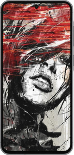 TPU чехол Лицо девушки для Samsung Galaxy A56 - 1162b-3882 изображение 