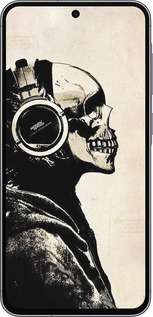TPU чехол Скелет-меломан v2 для Samsung Galaxy A56 - 1200b-3882 изображение 