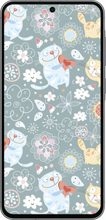 TPU чехол Котята v3 для Samsung Galaxy A56 - 1223b-3882 изображение 