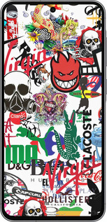 TPU чехол Many different logos для Samsung Galaxy A56 - 4022b-3882 изображение 