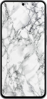 TPU чехол Мрамор белый для Samsung Galaxy A56 - 4480b-3882 изображение 