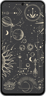 TPU чехол Фаза луны для Samsung Galaxy A56 - 5605b-3882 изображение 