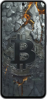 TPU чехол Раскаленный биткойн для Samsung Galaxy A56 - 6091b-3882 изображение 